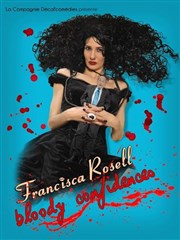 Francisca Rosell dans Bloody confidences Thtre Darius Milhaud Affiche