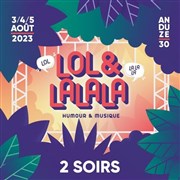 Festival Lol et Lalala | Pass 2 Soirs Jeudi-Vendredi Parc des Cordeliers Affiche