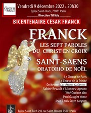 Concert bicentenaire de César Franck Eglise Saint Roch Affiche