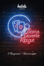 Scène ouverte plateau de magie Spotlight Affiche
