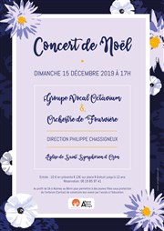 Concert de Noël Eglise de St Symphorien d'Ozon Affiche