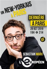 Sebastian Marx dans Un new-yorkais à Paris L'Europen Affiche