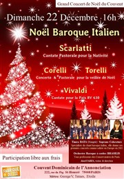 Pour un grand Noël baroque italien Couvent de l'Annonciation Affiche