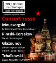 Concert Russe : Moussorgski / Rimski-Korsakov / Glazounov / Tchaïkovski Notre-Dame du Perptuel Secours Affiche