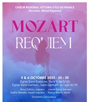 Requiem de Mozart Eglise Saint Eustache Affiche