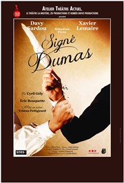 Signé Dumas Thtre Armande Bjart Affiche