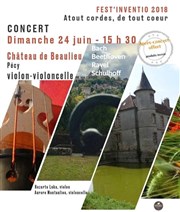 Duo violon-violoncelle | Fest'inventio 2018 Chteau de Beaulieu Affiche