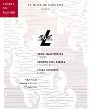 Concert du Trio L Reid Hall Affiche