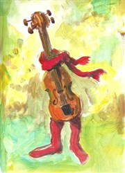 Ernest le violon Atelier de la Bonne Graine Affiche