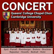 Choeur du Queens' College Chapel Choir - Cambridge University Eglise Saint-Eugne Sainte-Ccile Affiche