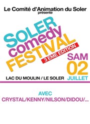 Soler Comedy Festival Lac du Moulin Affiche