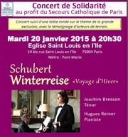 Récital Schubert | Voyage d'hiver Eglise Saint Louis en l'le Affiche