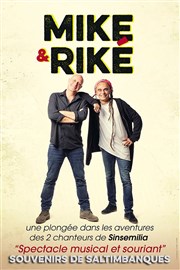 Mike et Riké dans Souvenirs de saltimbanques Comdie de Tours Affiche