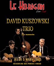 David Kuszowski Trio | Jeudi du Jazz Le Korigan Affiche
