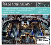 Orgue et Voix, Musique française du XIXème et XXème siècles Eglise Saint Germain Affiche