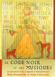 Le code noir et ses musiques Lavoir Moderne Parisien Affiche