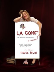 Emilie Rival dans La conf' L'Appart Caf - Caf Thtre Affiche