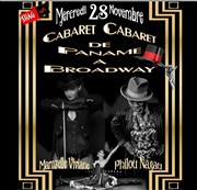 Cabaret Cabaret : de Paname à Broadway Shag Caf Affiche