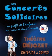 Concerts solidaires pour l'enfance en France et dans le monde Théâtre Déjazet Affiche
