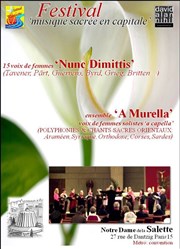 Nunc Dimittis - 15 voix de femmes Eglise Notre Dame de la Salette Affiche