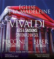 Les 4 Saisons de Vivaldi Eglise de la Madeleine Affiche