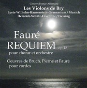 Requiem opus 48 pour choeur et orchestre de Gabriel Fauré Eglise Notre-Dame du Travail Affiche