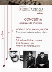 Concert de musique de chambre Temple du Pentmont Luxembourg Affiche