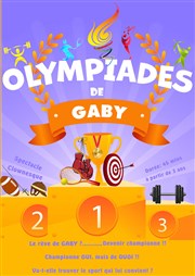 Les Olympiades de Gaby Familia Thtre Affiche