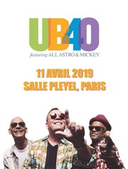 UB40 Salle Pleyel Affiche
