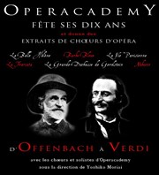 Extraits de choeurs d'opéra d'Offenbach et de Verdi Eglise Evanglique allemande Affiche