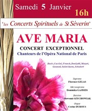 Avé Maria | par les Chanteurs de l'Opéra de Paris Eglise Saint Sverin Affiche