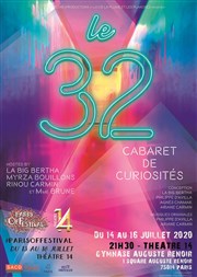Le 32, Cabaret des Curiosités Gymnase Auguste Renoir Affiche