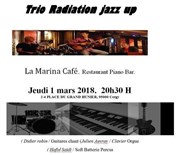 Radiationjazzup Trio, Didier Robin La Marina Caf Affiche