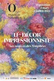 Visite guidée de l'exposition : Le décor impressionniste, aux sources des Nymphéas | par Michel Lhéritier Muse de l'Orangerie Affiche