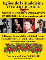 Concert de Noël Vivaldi | Les Quatre Saisons Eglise de la Madeleine Affiche
