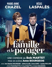 La famille et le potager | avec Marie-Anne Chazel et Régis Laspalès Théâtre de Longjumeau Affiche