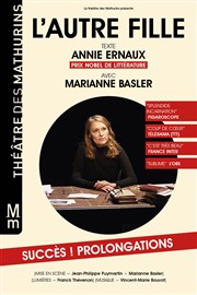 Marianne Basler dans L'autre fille Théâtre des Mathurins - petite salle Affiche