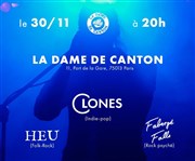 Clones + Fabergé Falls + Heu La Dame de Canton Affiche