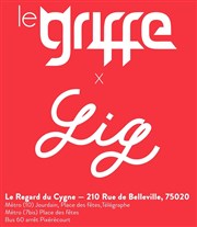 Rencontre d'improvisation : Le Griffe de Paris vs La Lig de Lausanne Studio Le Regard du Cygne Affiche
