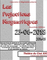 Projections Magmatiques | 2ème édition Thtre Lepic Affiche