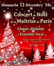 Concert de Noël du Choeur d'Enfants de la Maîtrise de Paris Eglise Notre-Dame du Travail Affiche