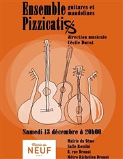 Ensemble Pizzicatis | Des mandolines et des guitares Salle Rossini - mairie du 9me arrondissement Affiche