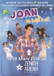 Joan et Ze boîte à zik Znith Arena de Lille Affiche