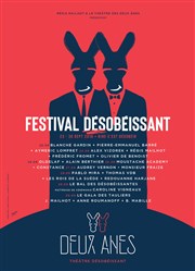 Alex Vizorek, Régis Mailhot, Frédéric Fromet, Olivier De Benoist | Festival Désobeissant Théâtre des 2 Anes Affiche