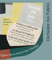 Concert de l'orchestre symphonique Ars Fidelis Eglise Saint Martin des Champs Affiche