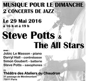 Steve Potts & The All Stars Thtre des Ateliers du Chaudron Affiche
