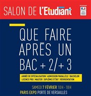 Salon de l'Etudiant : Que faire après un bac +2/3 Paris Expo Porte de Versailles - Hall 8 Affiche