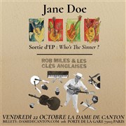 Jane Doe + Rob Miles & Les Clés Anglaises La Dame de Canton Affiche