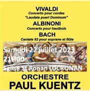 Orchestre Paul Kuentz : Vivaldi / Albinoni / Bach | Locronan Eglise Saint Ronan Affiche