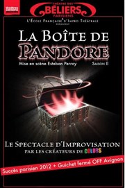 La Boîte de Pandore : le spectacle d'impro par l'équipe de Colors Thtre des Bliers Parisiens Affiche